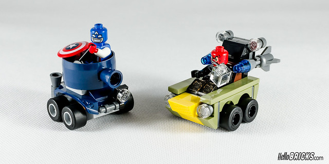 REVIEW LEGO 76065 Mighty Micros Captain America vs Red Skull (HelloBricks)