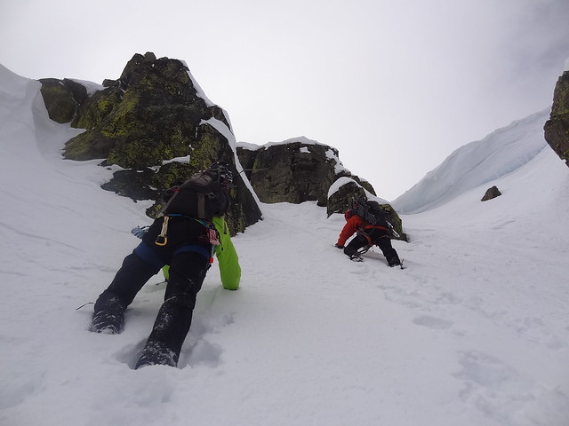 Top of the Cross Couloir