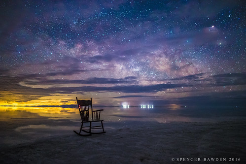 reflection water night way stars landscape photography lights utah chair colorful skies glow nightscape outdoor salt astro flats galaxy salty dreams planets astronomy saturn rocking spencer milky bonneville bawden lullaby starscape rockabye lulluby lifeelevated wowutah