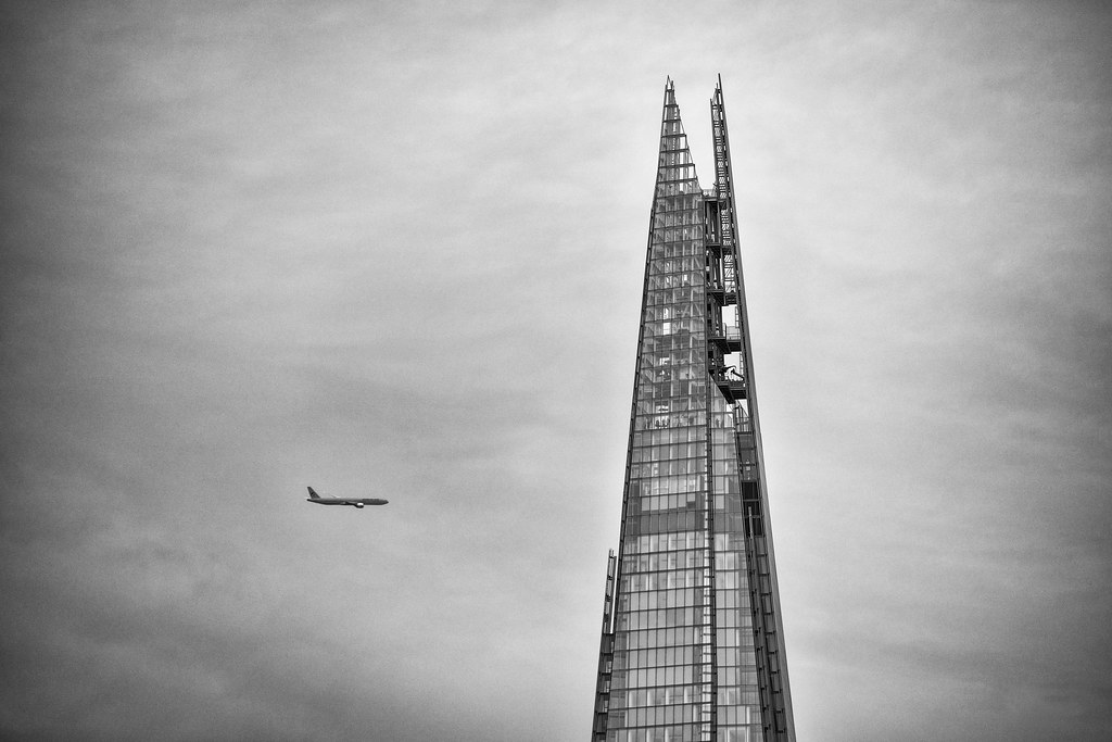 The Shard and the Plane