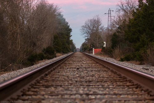 railroad trees sky clouds train canon landscape outdoors tn traintracks scenic tracks wires rails csx 70d