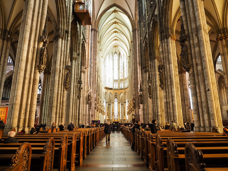 Inside Cologne Cathedral