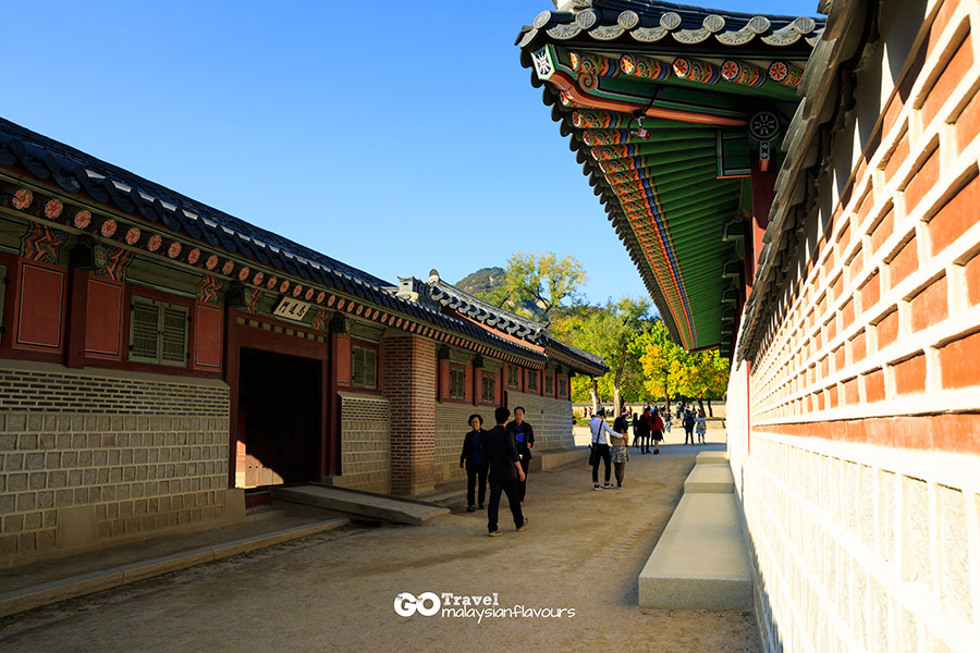 Gyeongbokgung Palace at Seoul South Korea