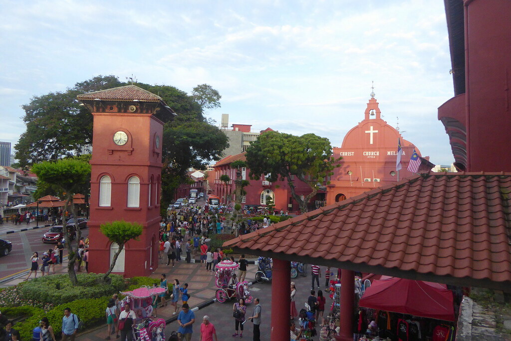 Touristic center of Malacca