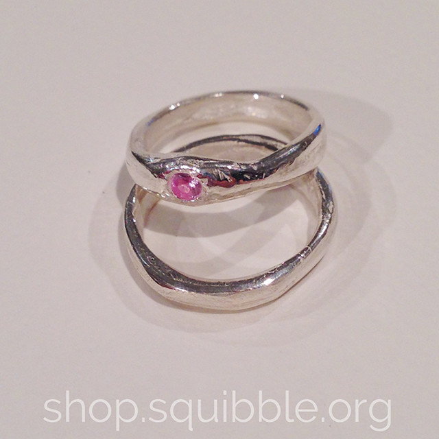 Silver Ring Prototypes January 2016 - Squibble Design