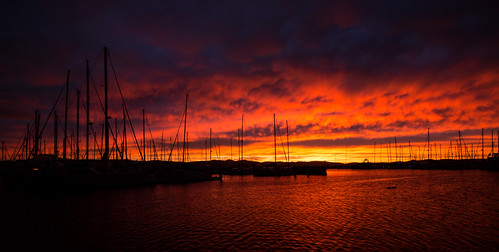 sky cloud clouds marina sunrise tasmania hobart derwentriver