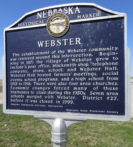 nebraska ne nebraskahistoricalmarkers dodgecounty webster northamerica unitedstates us