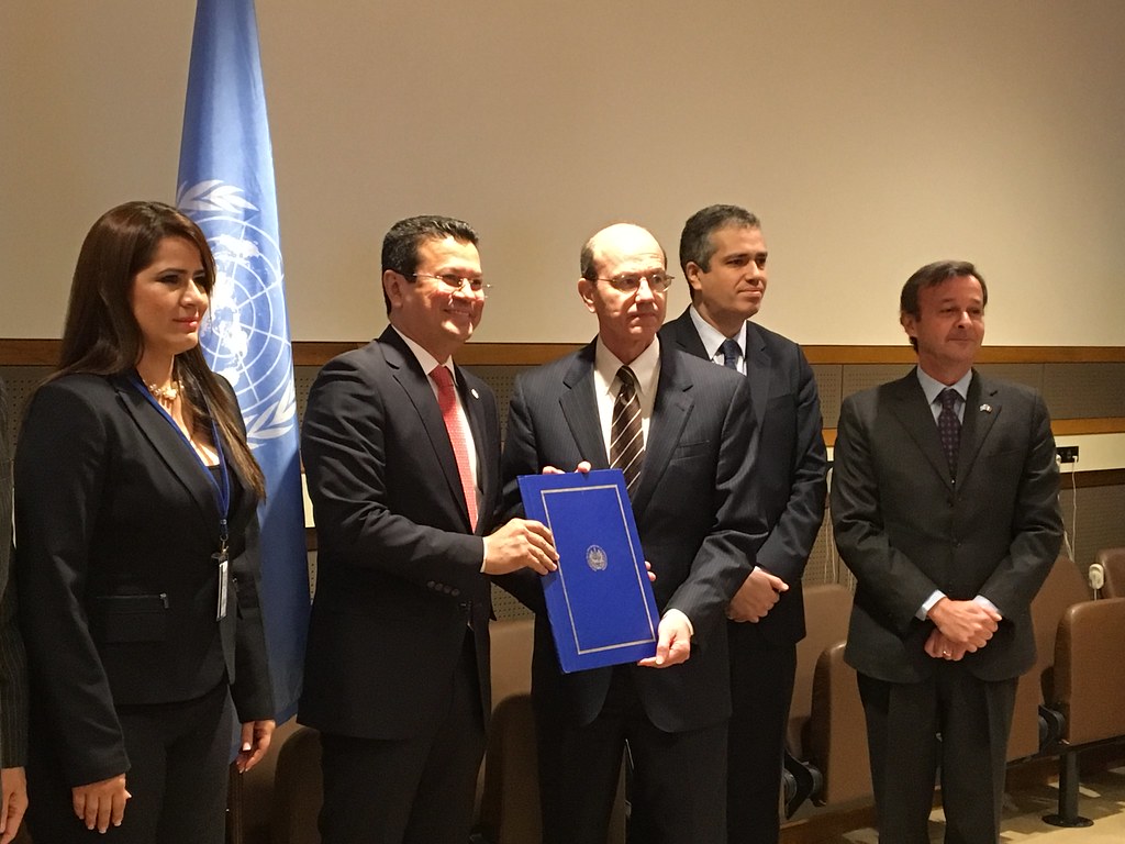El Salvador accedes to the Rome Statute of the International Criminal Court