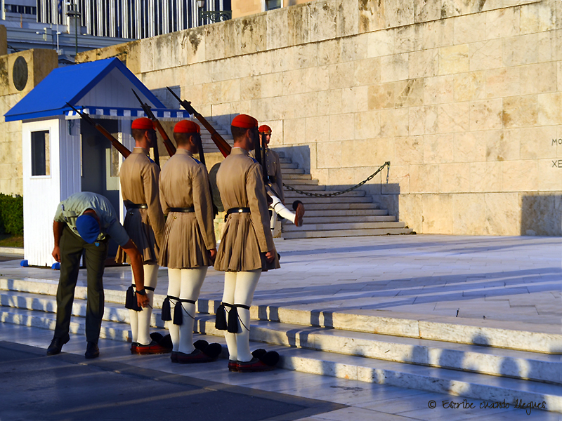 Cambio de guardia griego