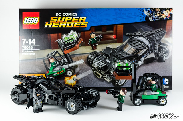 REVIEW LEGO 76045 DC Comics Batman Kryptonite Interception 31