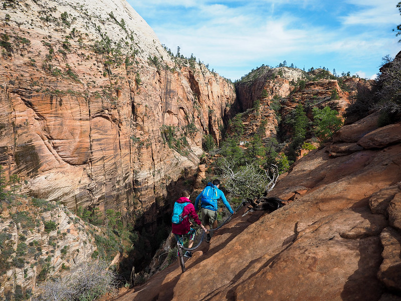 Angels Landing Trail in Zion National Park