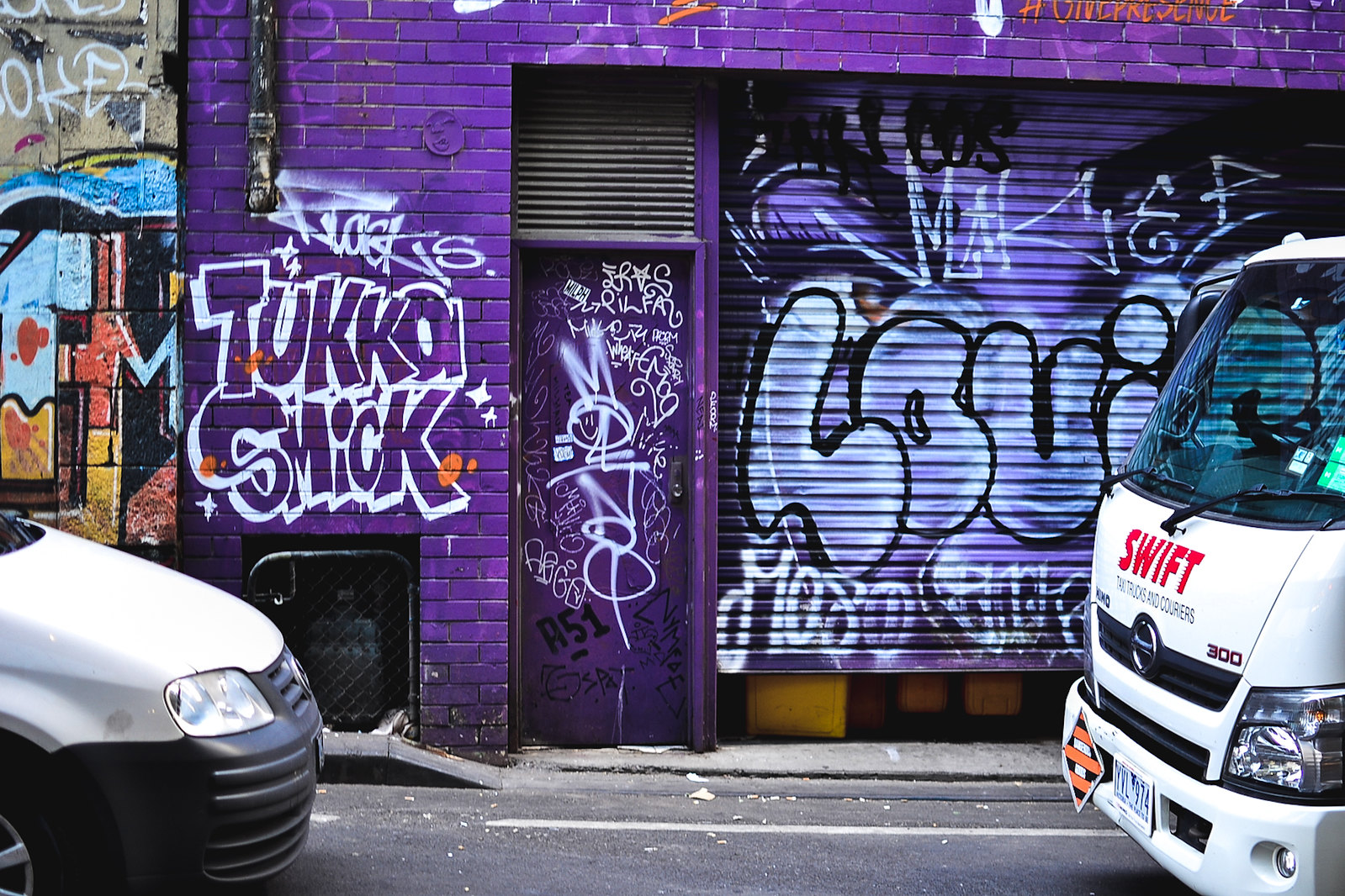 Melbourne Caledonian Lane Street Art 2015
