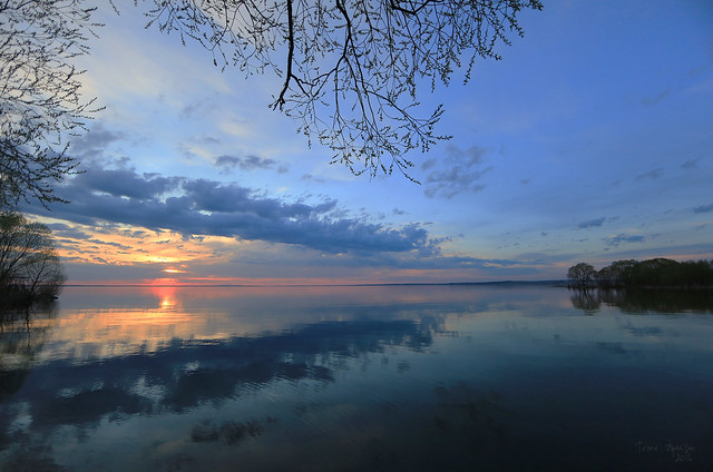 Lake Pleshcheyevo. Sunset 02