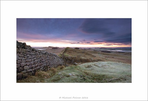 winter sunset england wall canon landscape eos long exposure frost north east northumberland le lee 7d nd usm filters grad hadrians efs1022mm f3545 michaelpalmer