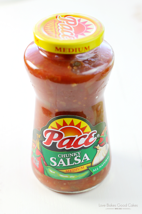 A jar of Pace Chunky Salsa.