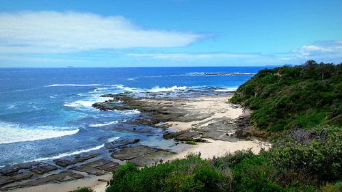 seascape landscape coast scenery shoreline rocky australia coastal norah seashore rugged norahhead peterch51