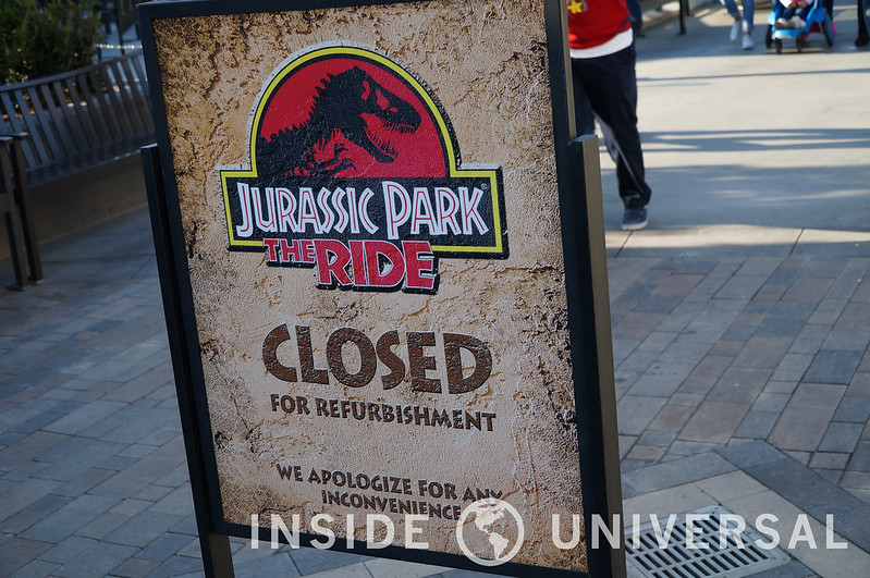 January 5, 2016 Update - Jurassic Park - Universal Studios Hollywood