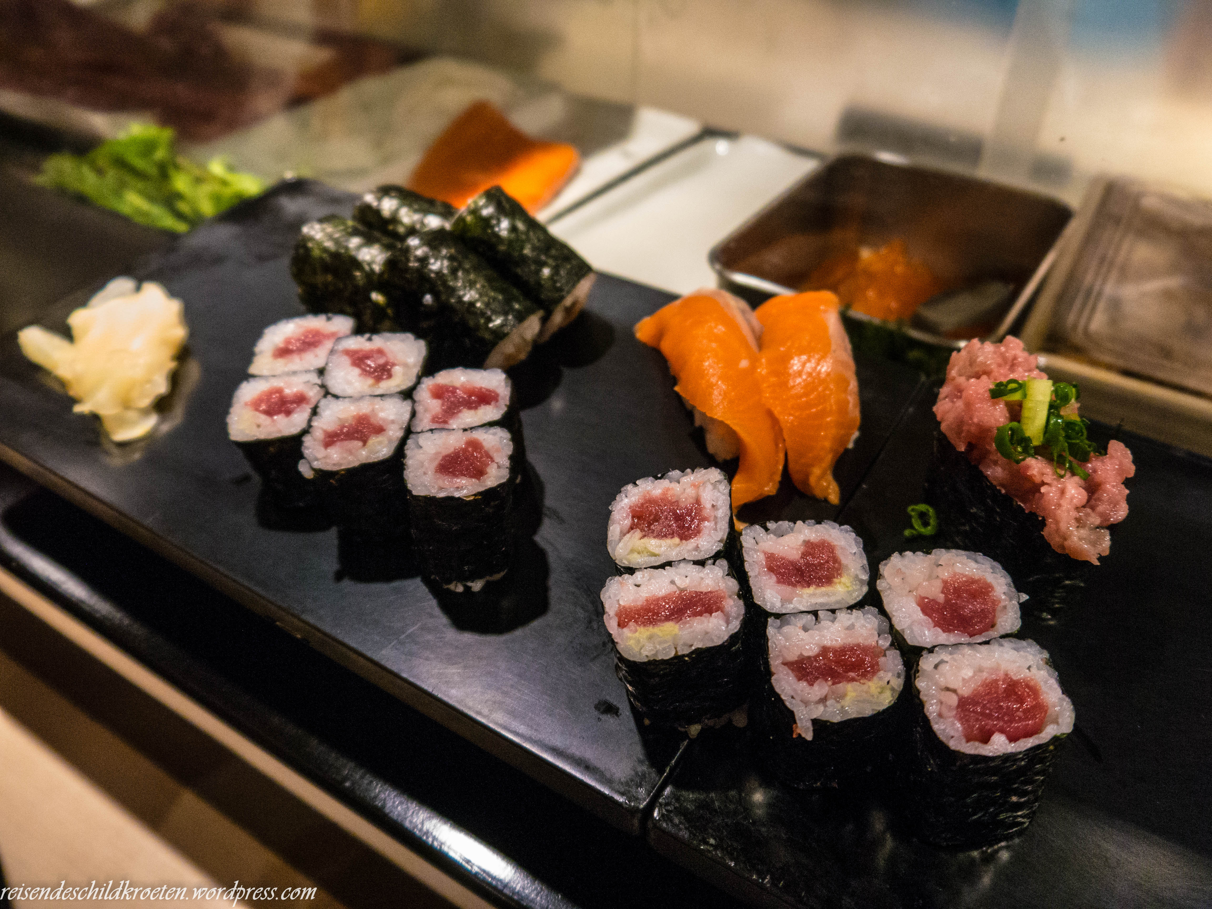 Sushi at Tsukiji