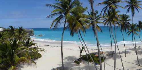 cruise vacation panorama beach palms barbados caribbean silversea silverwind bottombay