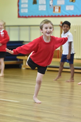 A royal ballet school primarysteps student. Photo: brian slater