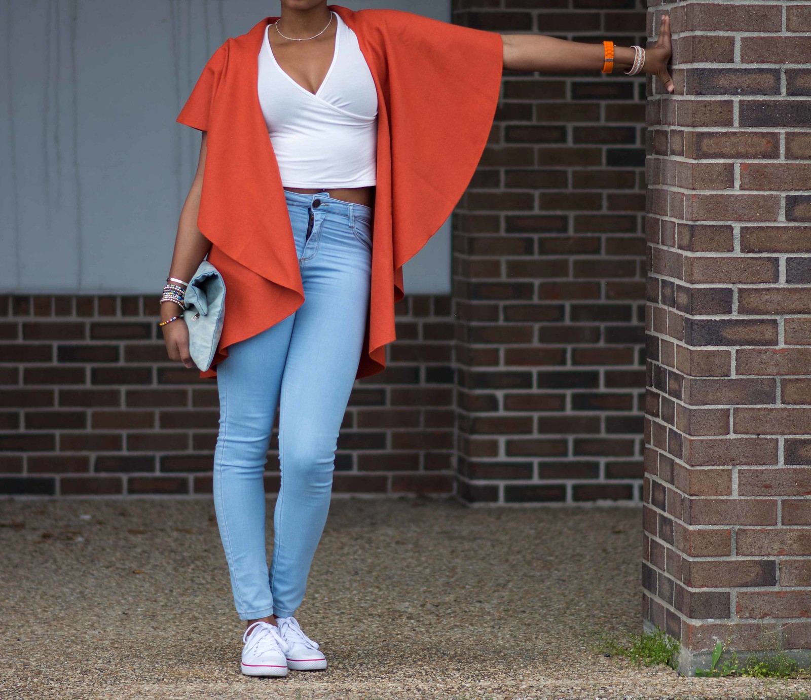 how to style a waterfall cardigan