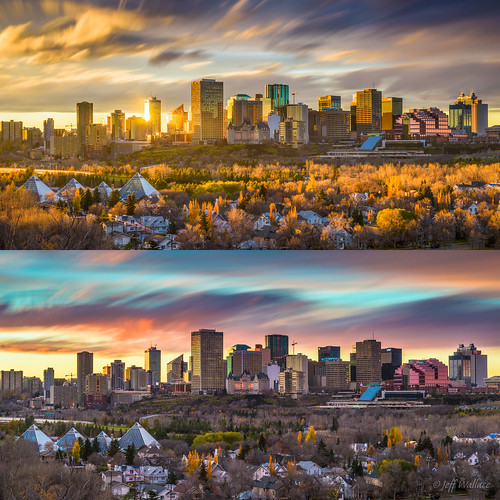 ca autumn sunset canada skyline cityscape edmonton dramatic alberta muttart concepts 2015