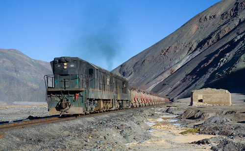 chile train railway llanta potrerillos ferronor
