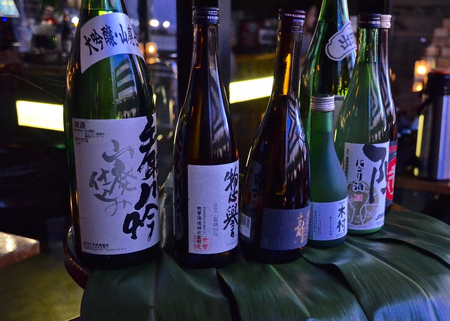 jinya sake bottles