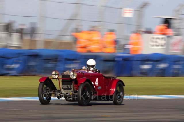 The 'Mad Jack' race at the Donington Historic Festival 2016