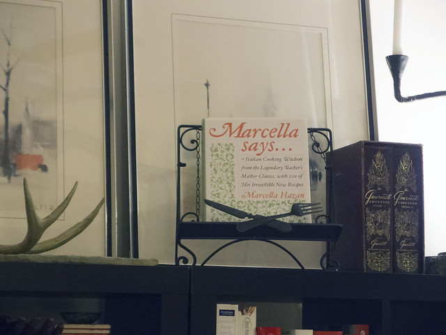 Under Marcella's watchful eye