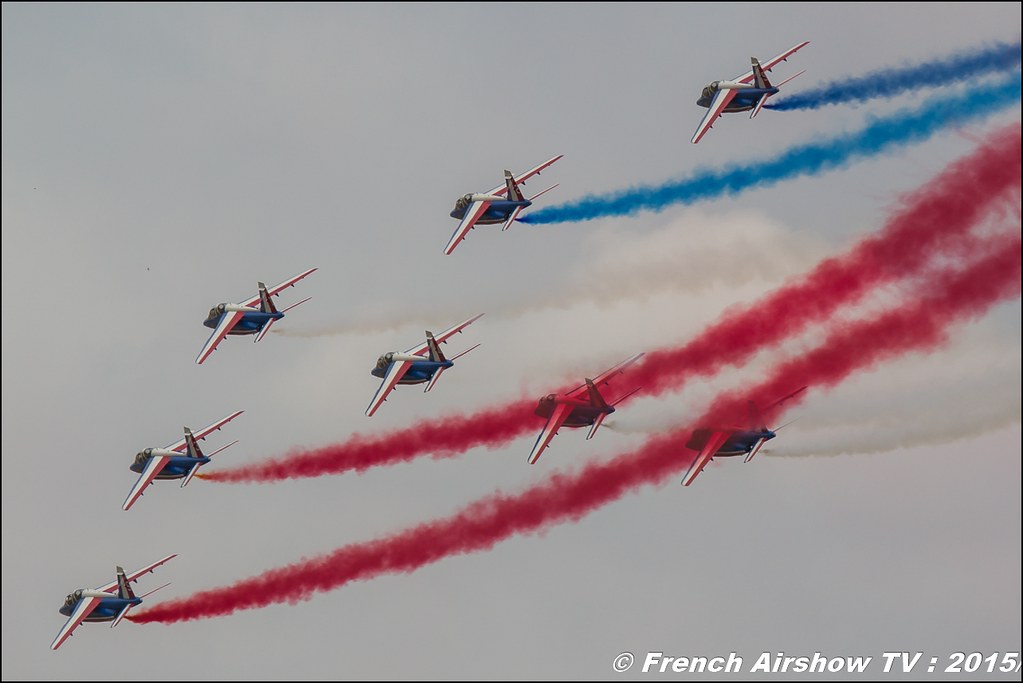 Patrouille de France Salon du Bourget Sigma France Paris Airshow 2015