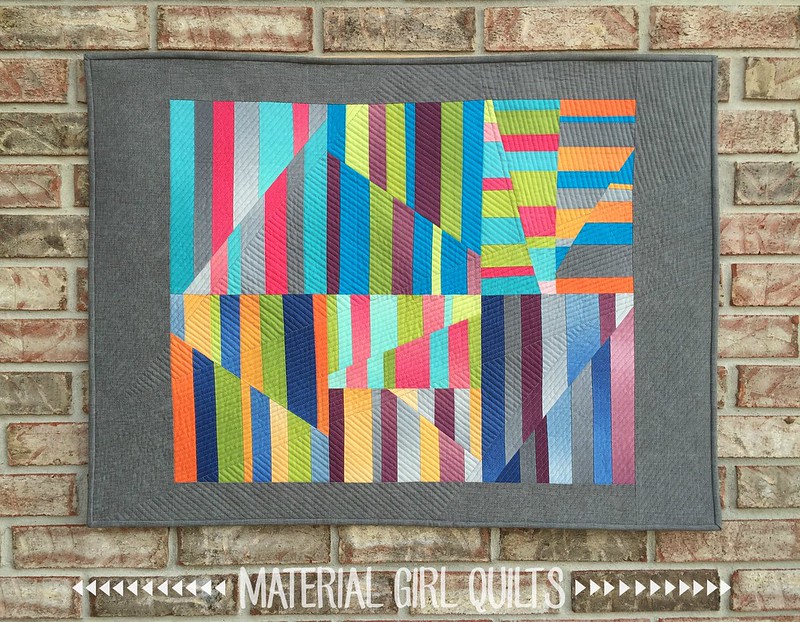 Aerial {a finished quilt!} — Material Girl Quilts