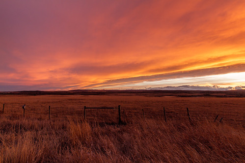sunset sky cloud canada west calgary field grass night fire evening arch dusk south alberta prairie chinook nightfall cochrane