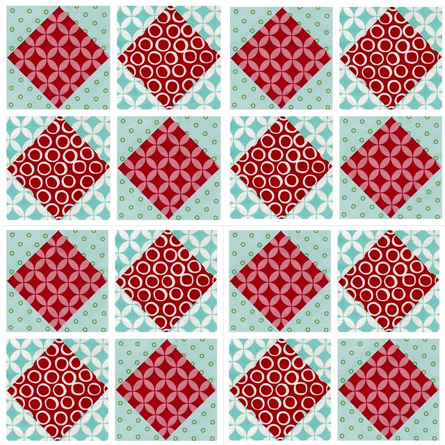 Video tutorial: quick and easy square in a square quilt block