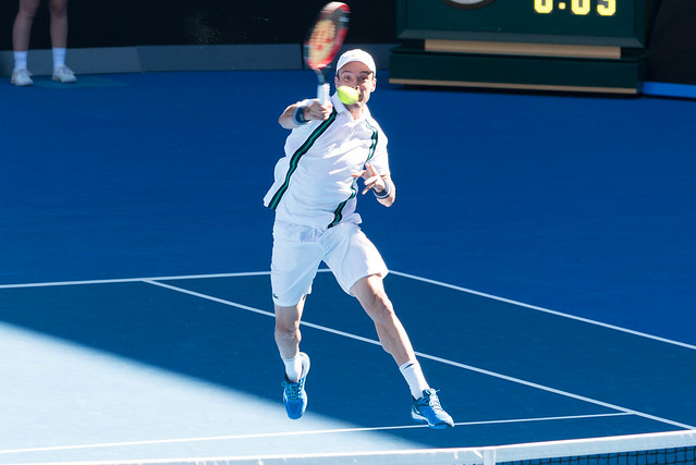 Roberto Bautista Agut at the Australian Open 2016