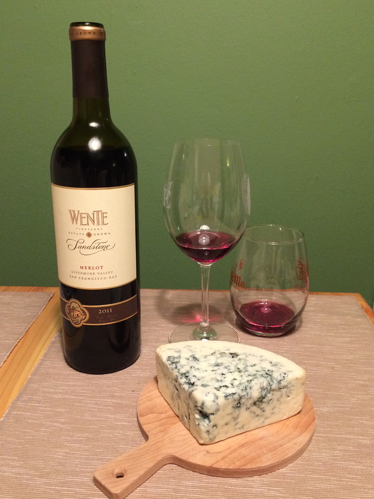 Merlot and Cave-Aged Blue Cheese 1