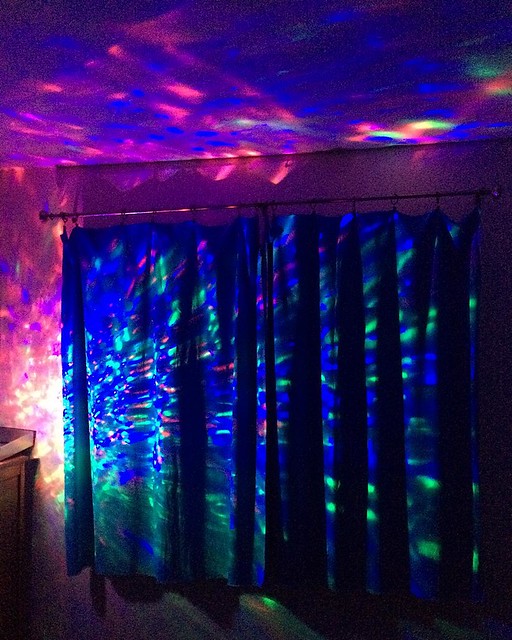 Party lights in the bedroom! 🌟✨