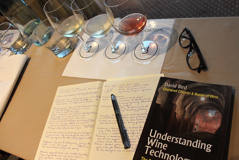 Studying wine