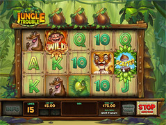 Jungle Trouble slot game online review