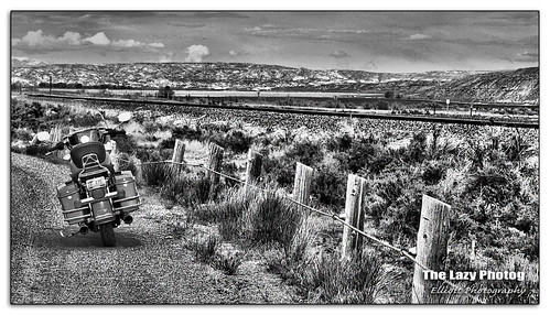 road old white black bike photography highway montana king police harley lazy former wyoming winchester davidson hdr elliott photog billings worland flhp 051115watsonspoint