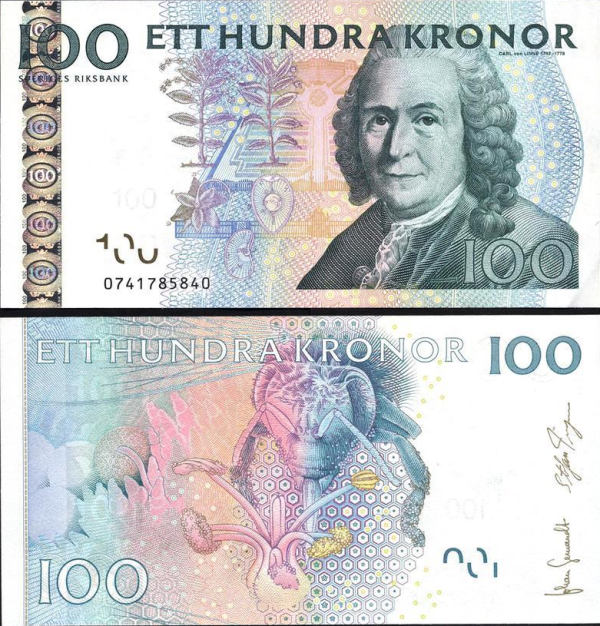 100 Korún Švédsko 2010, P65c UNC