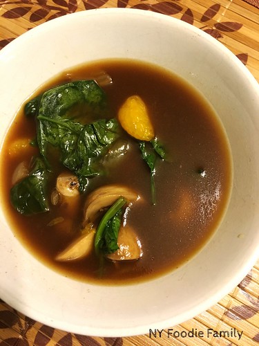 Orange Beef Teriyaki Soup