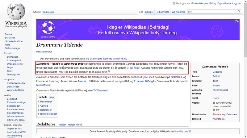buskeruds blad wikipedia