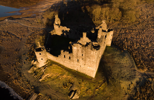 winter cold castle sunrise scotland frost unitedkingdom gb mornings loch awe kilchurn kilchurncastle