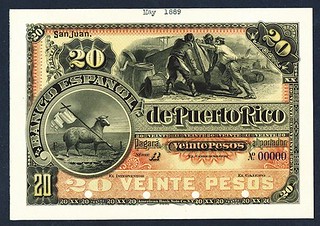 Lot 310 San Juan, Puerto Rico 20 Pesos