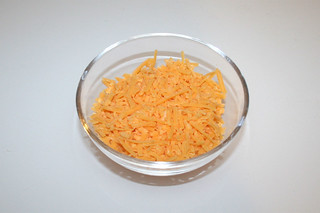 08 - Zutat geriebener Käse / Ingredient grated cheese