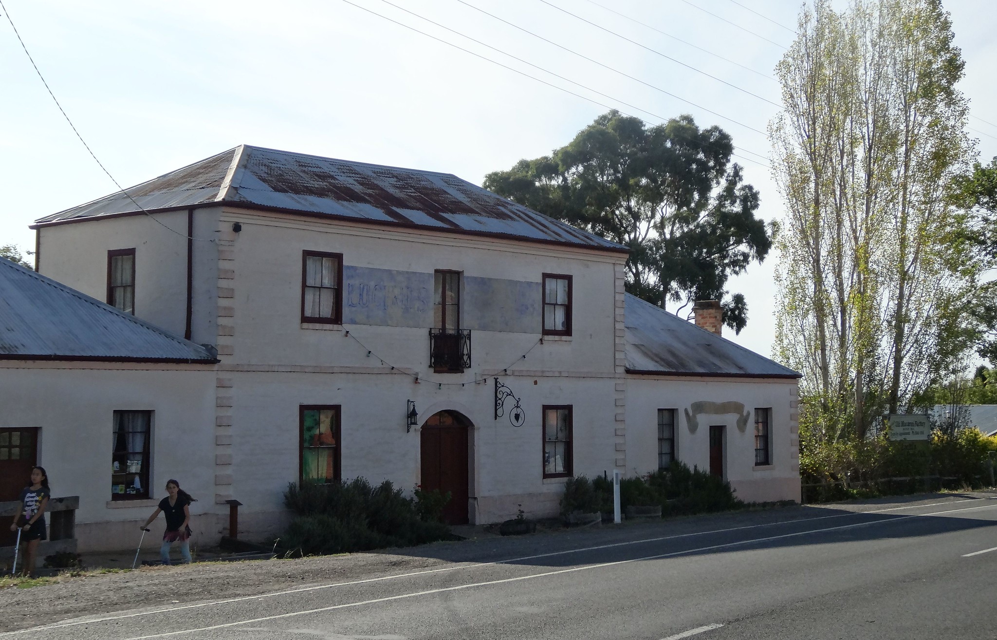Hepburn Springs. The old Macaroni factory which dates from 1859.