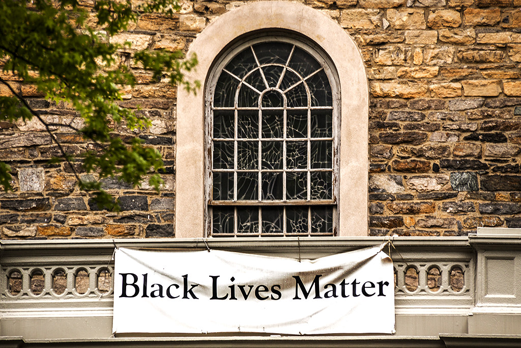 Black Lives Matter at St Mark's Church--New York