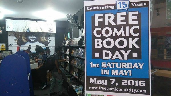 Free Comic Book Day 2016 en Factory Comics Store