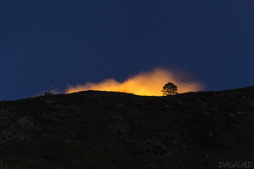 españa night de fire noche spain asturias pico otoño incendio diciembre picu cangas 2015 onis helgueras arbolin jelgueres helgueres